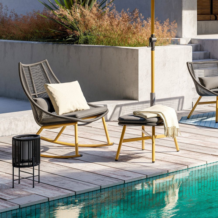 Mirpol Balansoar Helsinki cu suport pentru picioare [2]