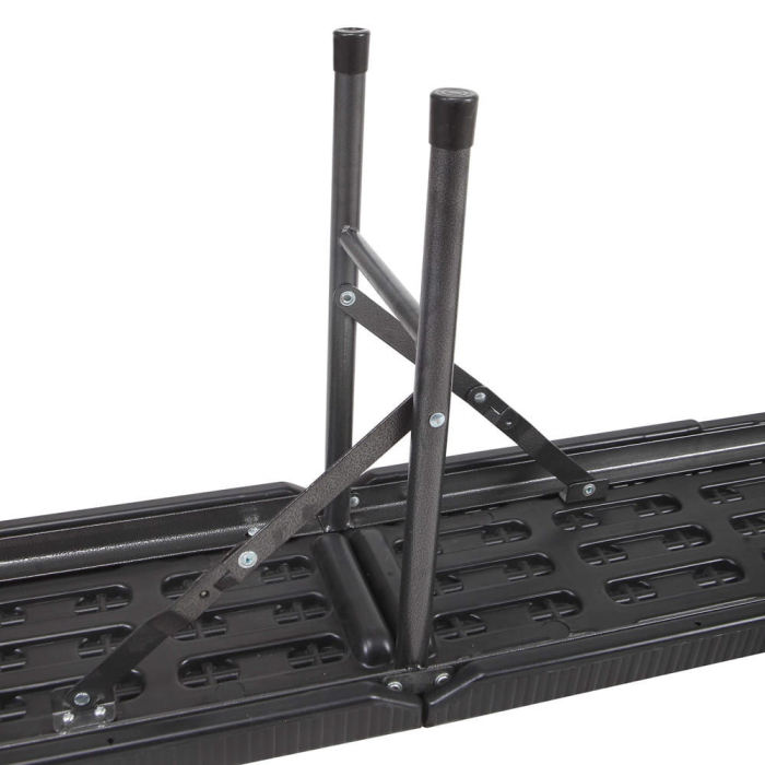 Mirpol Bancă de grădină pliabilă neagră Vivid 180 cm [6]