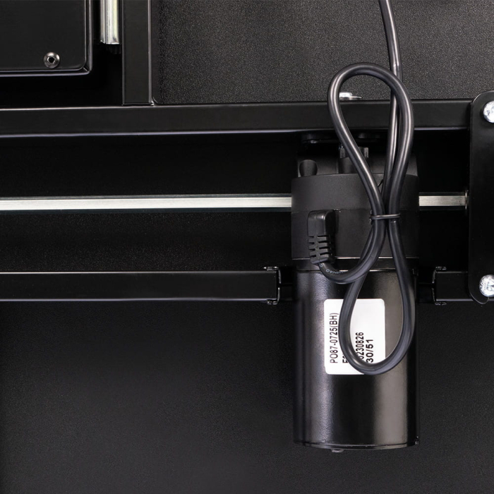 Mirpol Birou VELSEN cu reglare electrică a înălțimii, panou de control 120x60 cm negru [9]