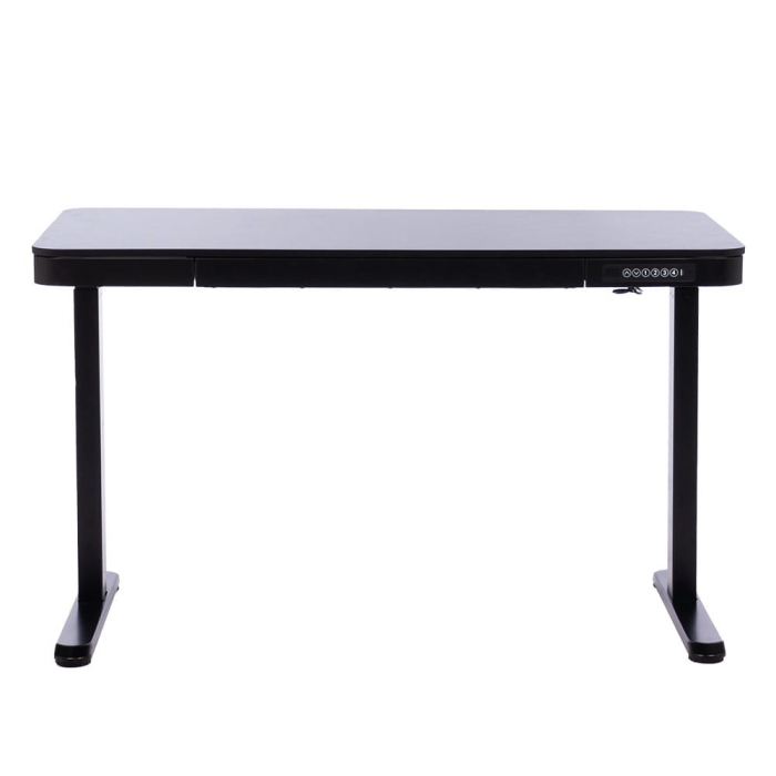 Mirpol Birou VELSEN cu reglare electrică a înălțimii, panou de control 120x60 cm negru [5]