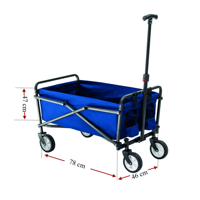 Mirpol Cărucior de grădină MIR501 - albastru [6]