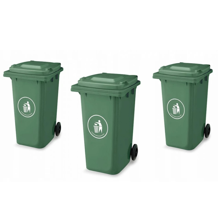 Mirpol Container deșeuri 120L VERDE [2]