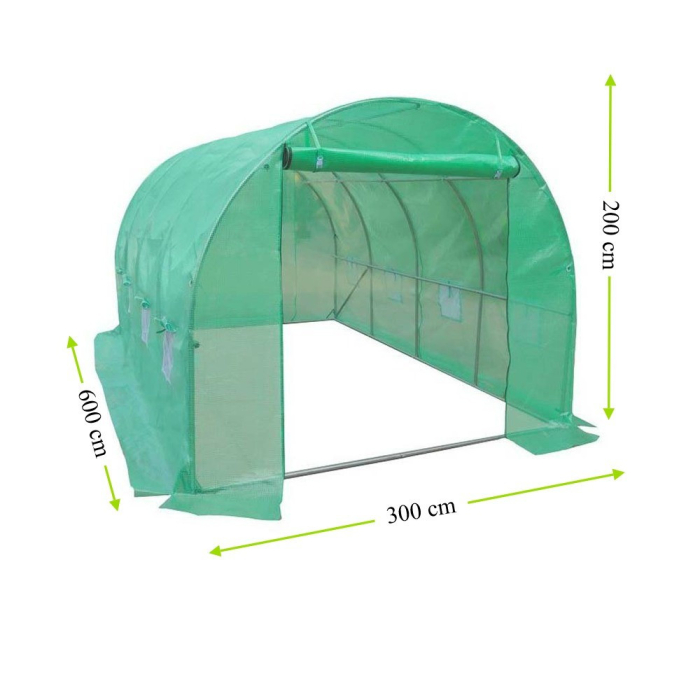 Mirpol Folie de seră 3X6X2 m (fără ramă) [7]
