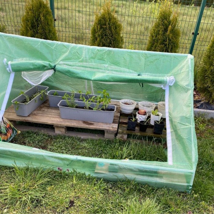 Mirpol Folie pentru pat germinativ de grădină 0,94x1,4x1,8 m [9]