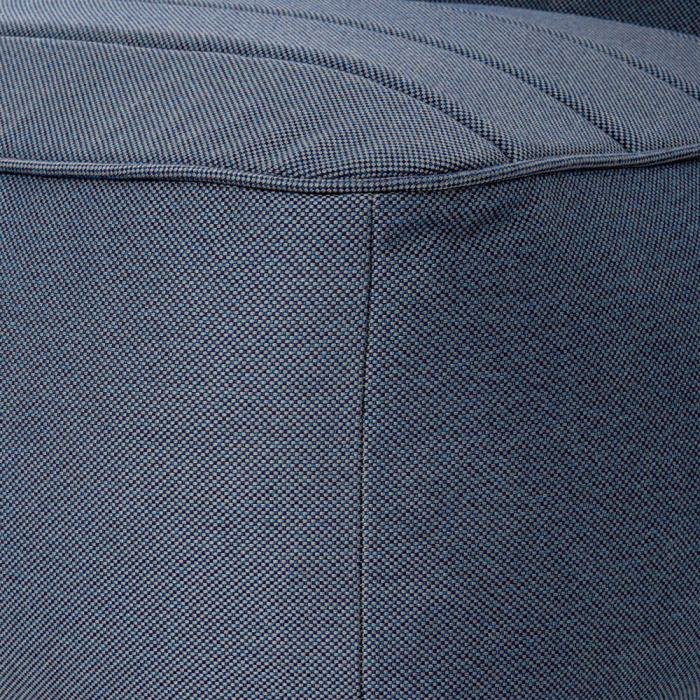 Mirpol Fotoliu de grădină din spumă burete cu puf, albastru gri [5]