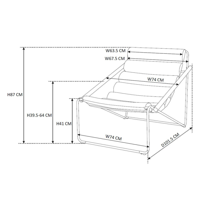 Mirpol Fotoliu de grădină Yurt, verde-gri [2]