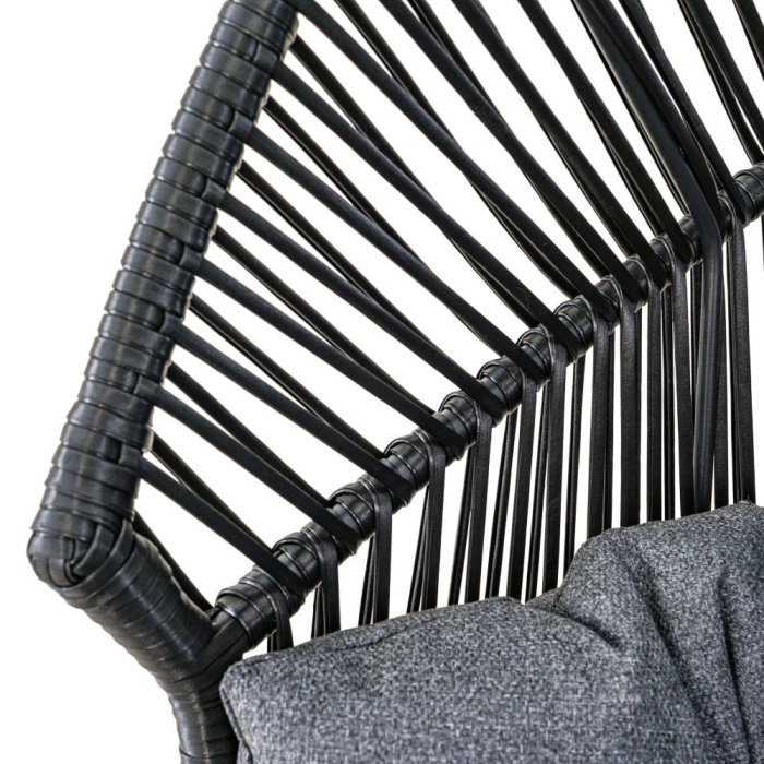 Mirpol Fotoliu suspendat HOLAND negru [9]