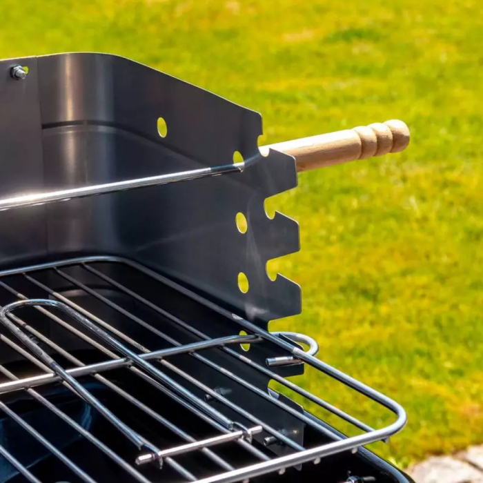 Mirpol Grătar cu cărbune MIR404, pătrat [7]