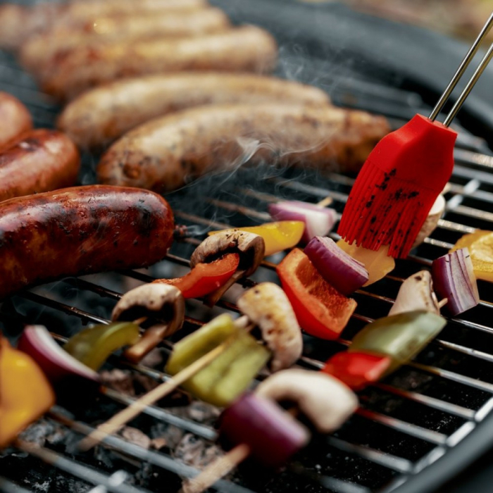 Mirpol Grătar de grădină cu cărbune MIR082 cu capac [8]