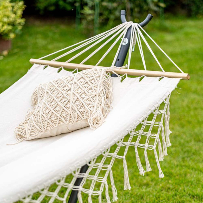 Mirpol Hamac BOHO cu tijă 200x100 cm [6]