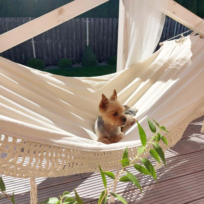 Mirpol Hamac ETNO cu tijă 200x80 cm [6]