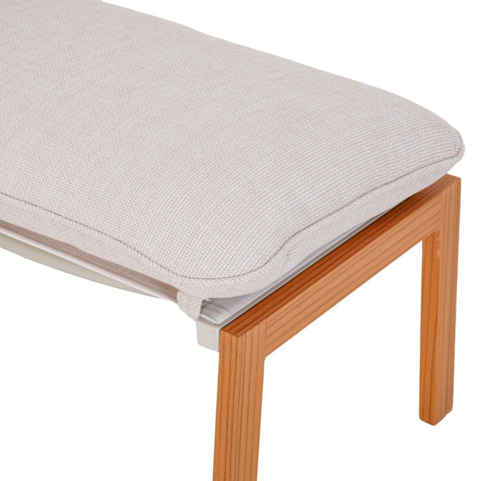 Mirpol KALEM șezlong de grădină cu suport pentru picioare [7]