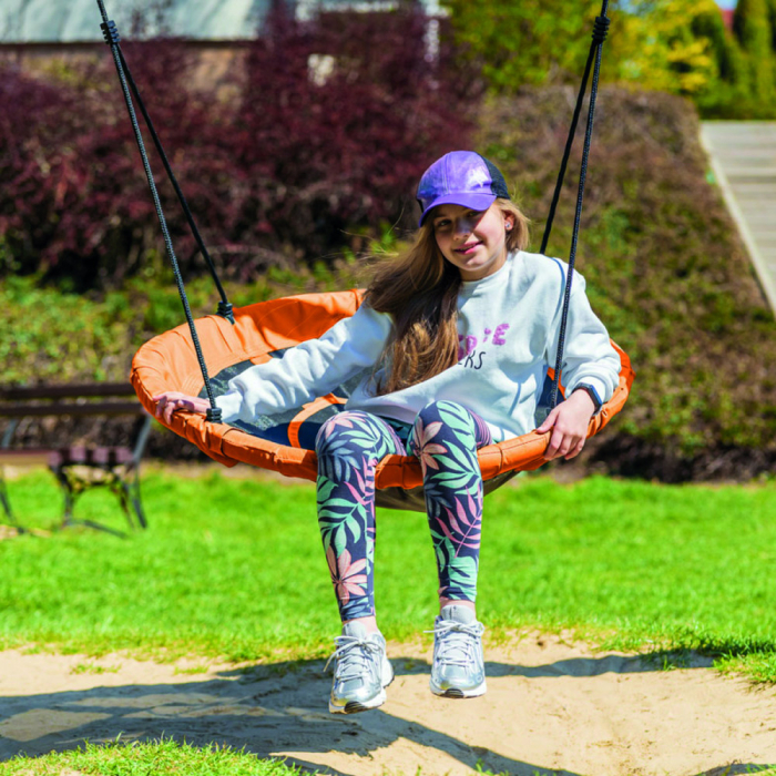 Mirpol Leagăn de grădină cuib portocaliu [2]