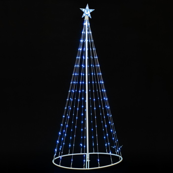 Mirpol LED pom de Crăciun 182 cm alb rece [7]