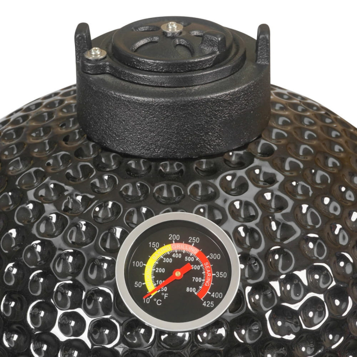 Mirpol Mini grătar ceramic Kamado 26,5 cm [6]