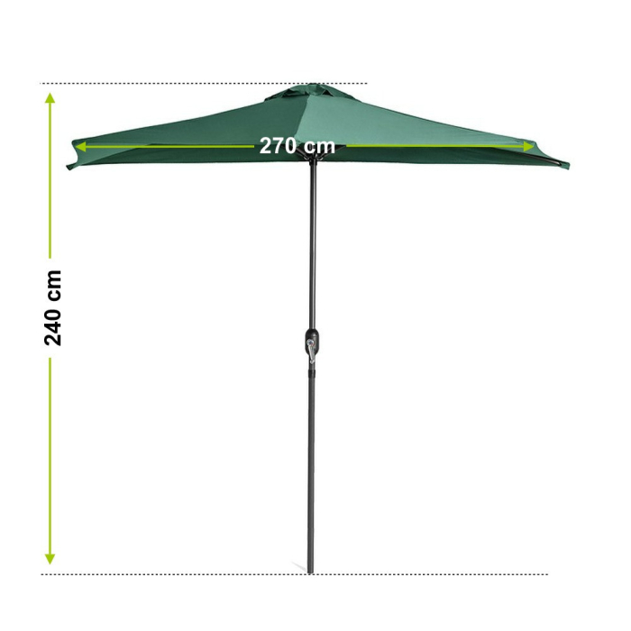 Mirpol Parasol de grădină Falkon - verde [10]