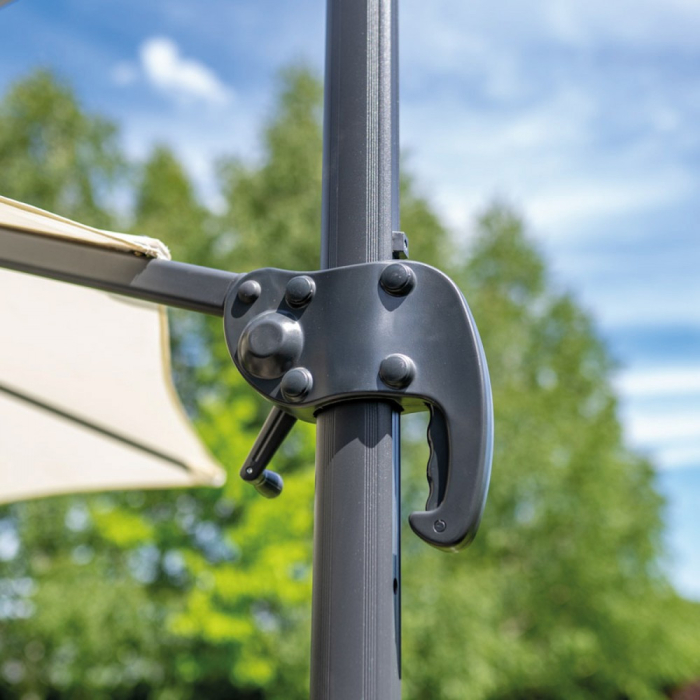 Mirpol Parasol de grădină Kazuar bej 3,5 M [10]