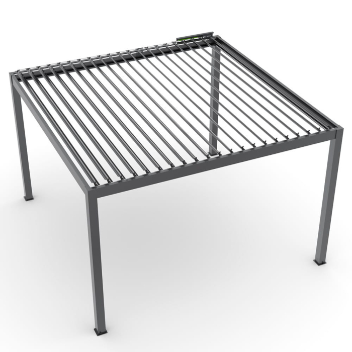 Mirpol Pergolă electrică LUXE 3x3m cu iluminat LED antracit [8]