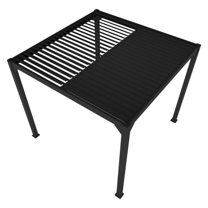 Mirpol Pergolă LUXE 3x3m antracit cu iluminare LED [3]