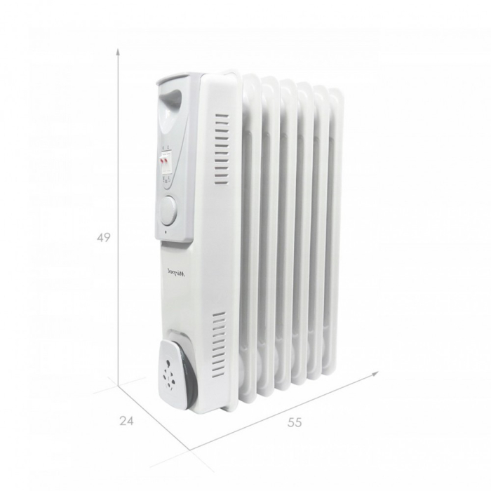 Mirpol Radiator ulei HH-1002, 11 piese, 1000W/1500W/2500W [2]