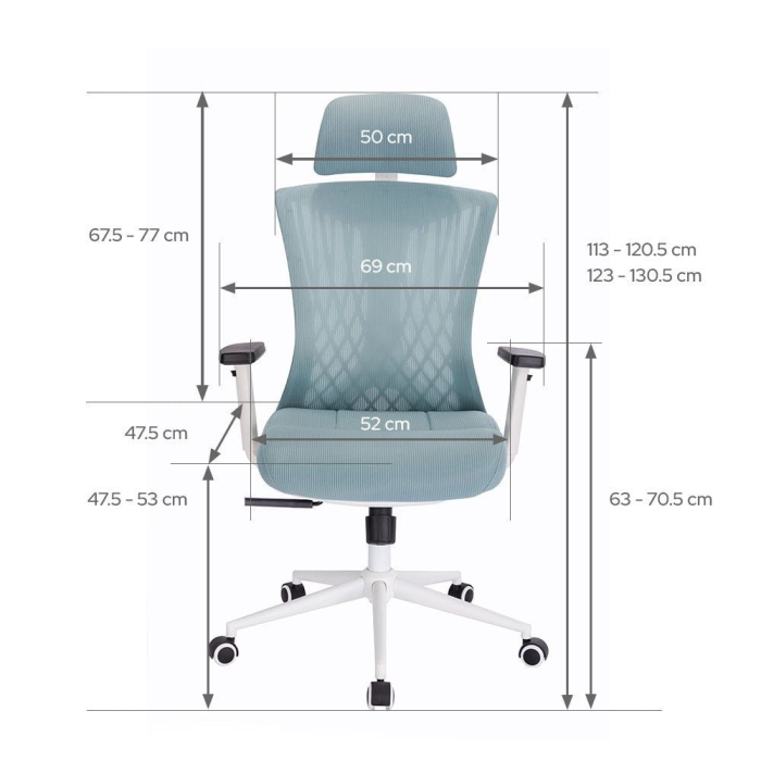 Mirpol Scaun rotativ ergonomic de birou Ergomax [8]