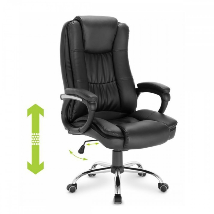 Mirpol Scaun rotativ negru President [3]