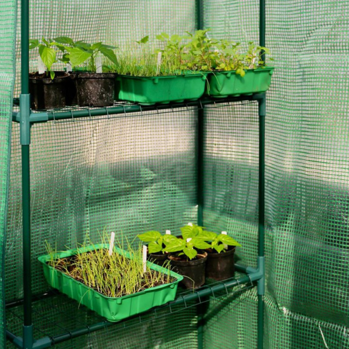 Mirpol Seră de balcon 0,7x1,4x2 m [8]