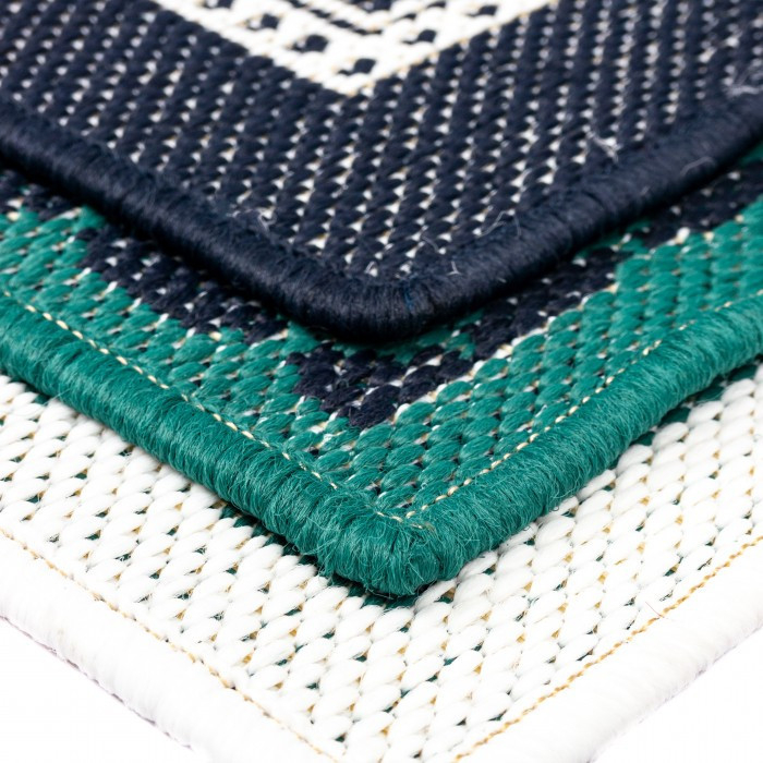 Mirpol Set de covoare pentru exterior 0,8 x 1,8 m 9 bucăți model mixt [2]