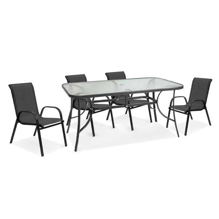 Mirpol Set de mobilier de grădină Larkadia 4 în 1 cu cadru metalic [2]