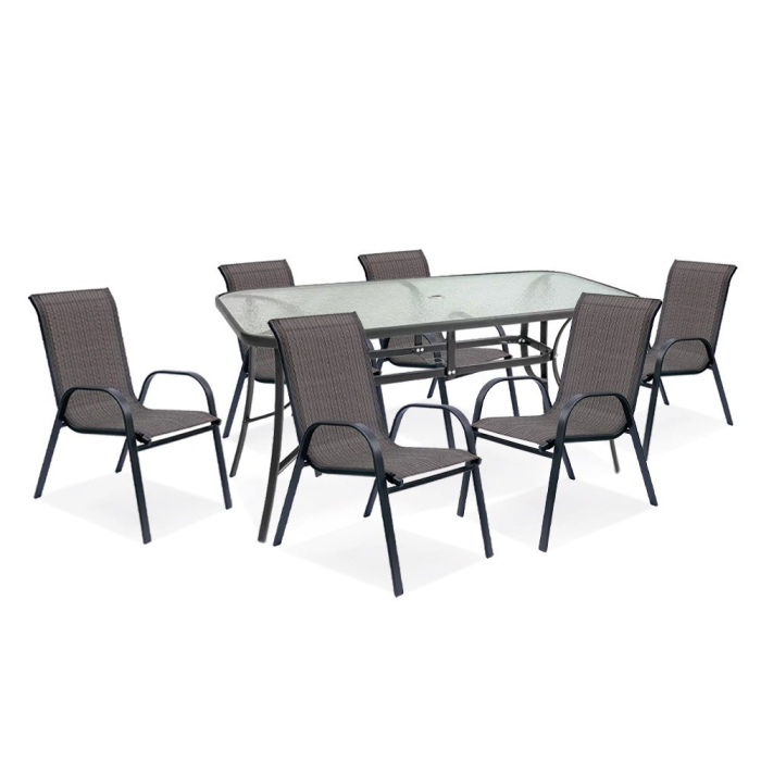 Mirpol Set de mobilier de grădină Larkadia 6 în 1 cu cadru metalic [2]