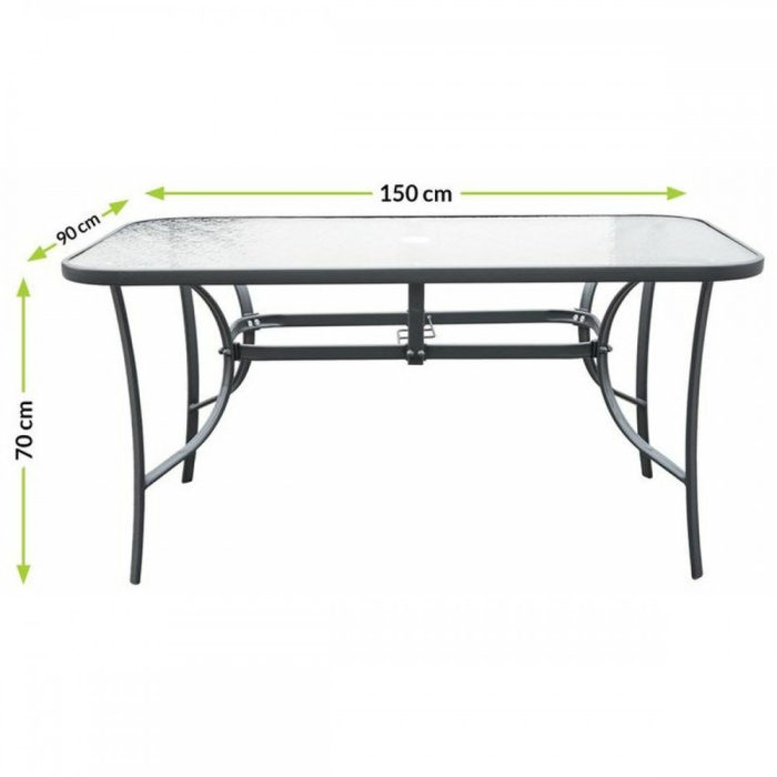 Mirpol Set de mobilier de grădină Larkadia 6 în 1 cu cadru metalic [4]