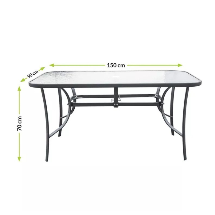 Mirpol Set de mobilier de grădină Lerkules 4 în 1 cu cadru metalic [4]