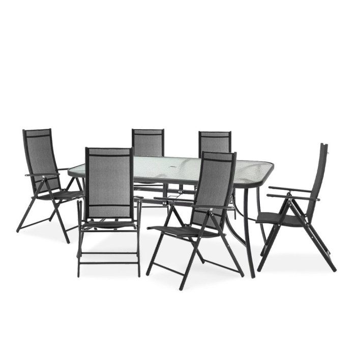 Mirpol Set de mobilier de grădină Lerkury 6 în 1 cu cadru metalic [2]