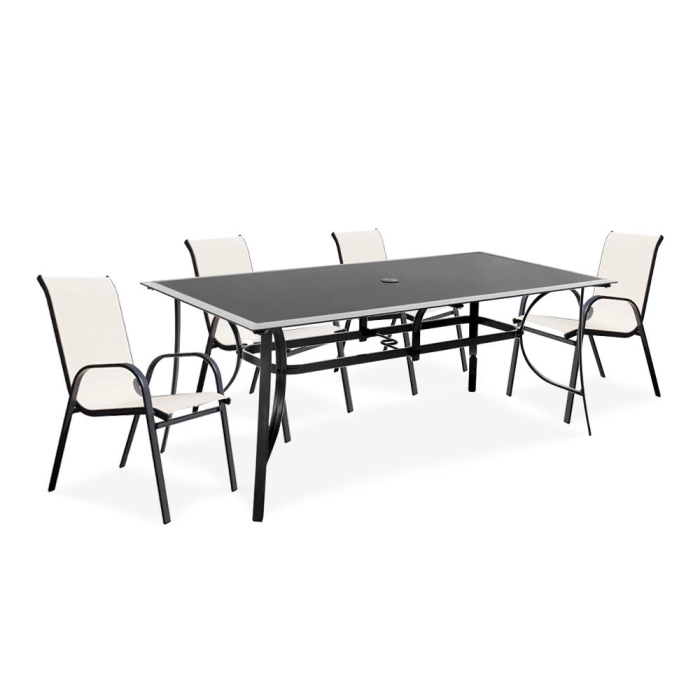 Mirpol Set de mobilier de grădină Markadia 4 în 1 cu cadru metalic [2]