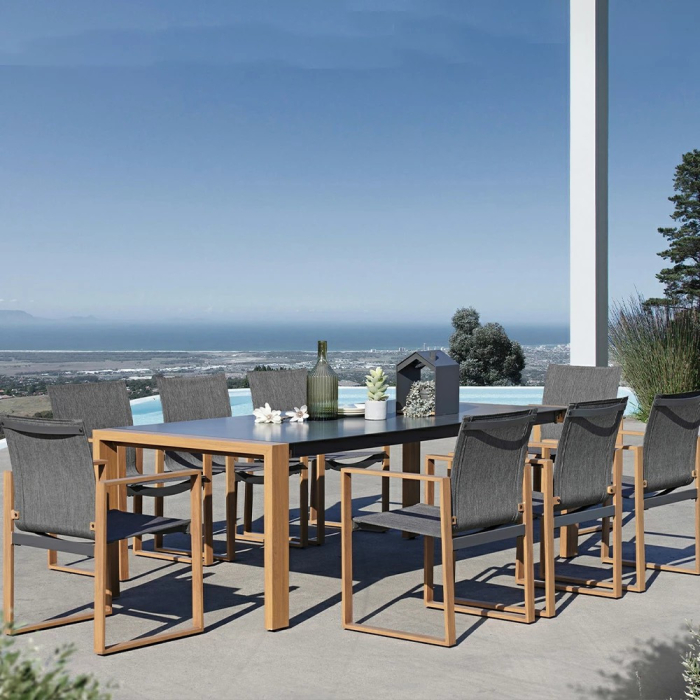 Mirpol Set masă de grădină din aluminiu Duisburg (8 persoane) [2]