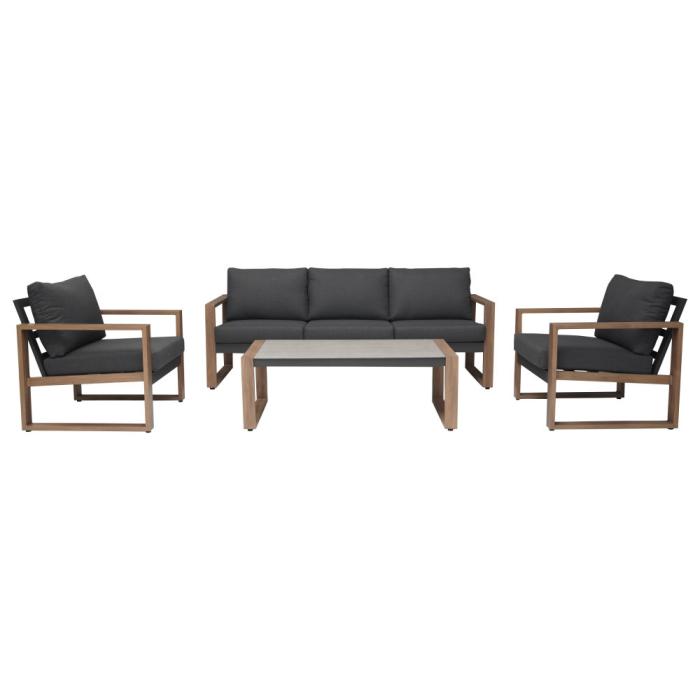 Mirpol Set mobilier de grădină din aluminiu Duisburg CS [2]