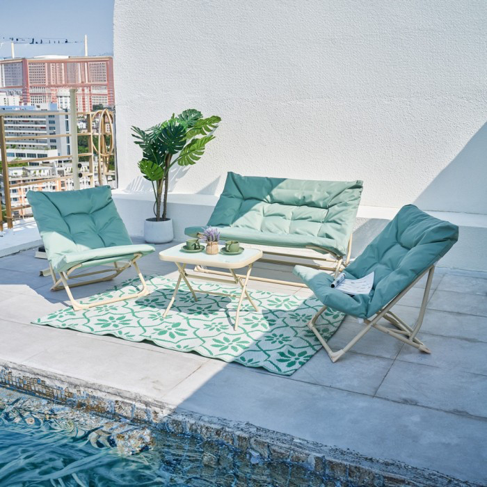 Mirpol Set mobilier de grădină pliabil Forel [2]