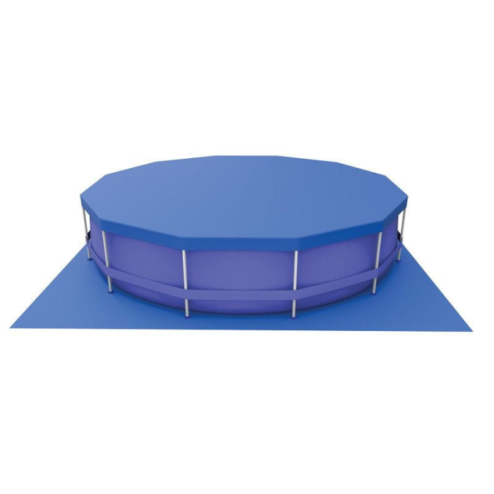 Mirpol Set piscină cu cadru metalic 300 x 76 cm [6]