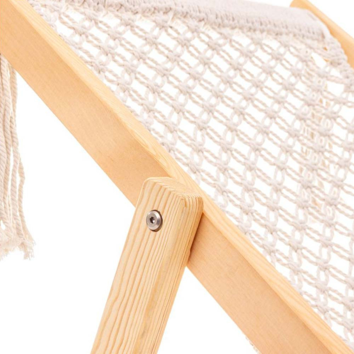 Mirpol Șezlong de grădină din răchită în stil boem [7]