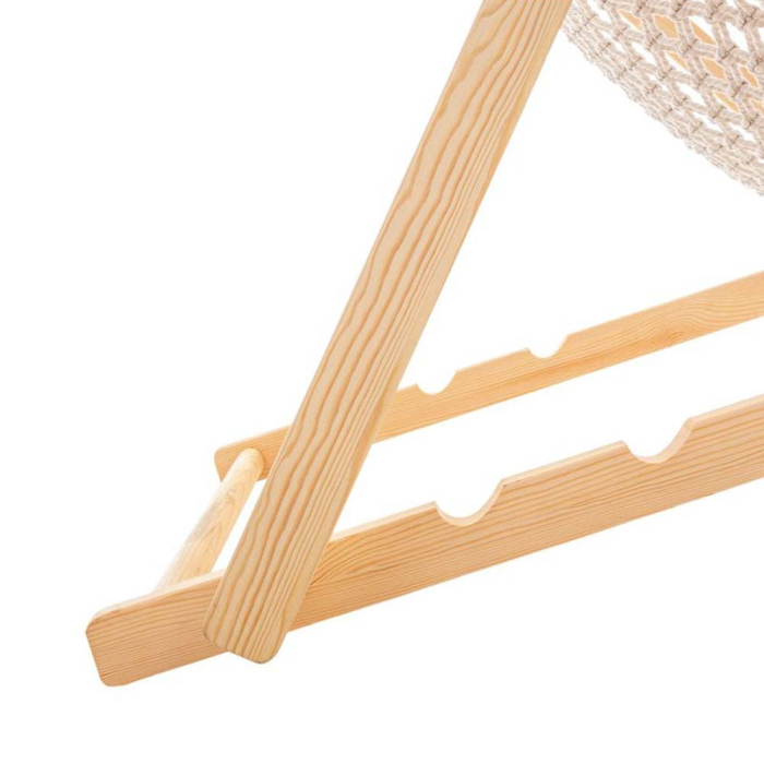 Mirpol Șezlong de grădină din răchită în stil boem [6]