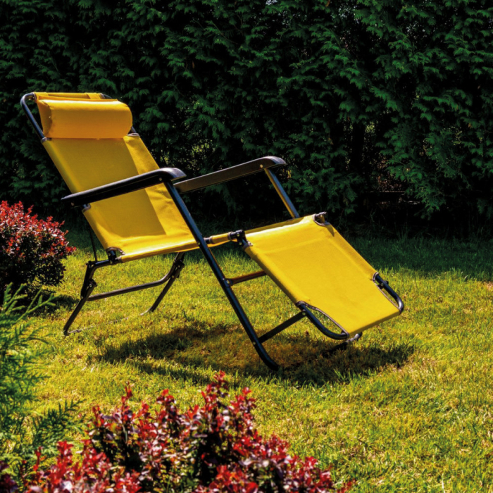 Mirpol Șezlong Senator galben [6]
