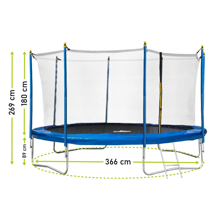 Mirpol Trambulina de grădină de 366 cm [9]