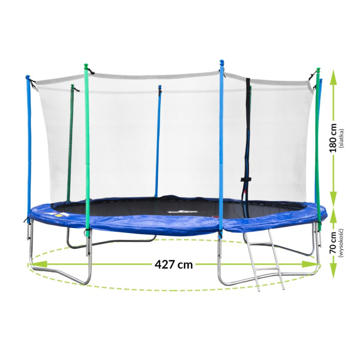 Mirpol Trambulina de grădină de 427 cm [2]
