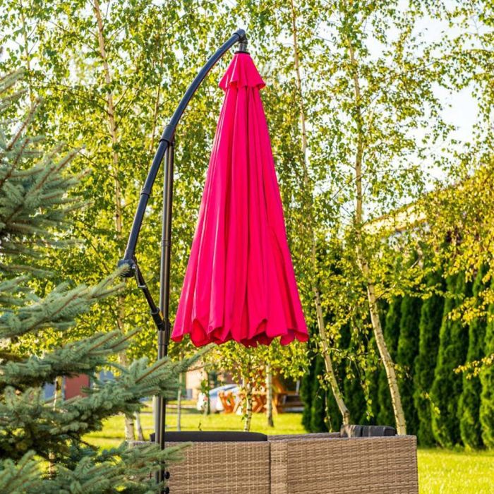 Mirpol Umbrelă de soare Garden Hero fuchsia [3]