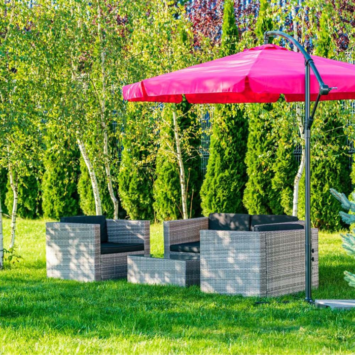 Mirpol Umbrelă de soare Garden Hero fuchsia [2]