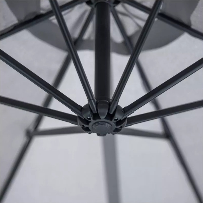 Mirpol Umbrelă de soare Garden Hero grafit [8]