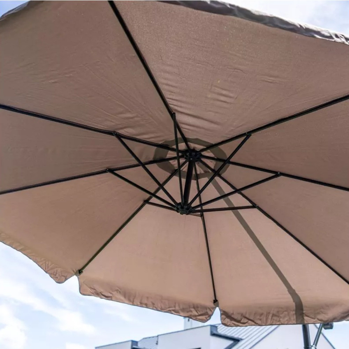 Mirpol Umbrelă de soare Garden Hero maro [8]