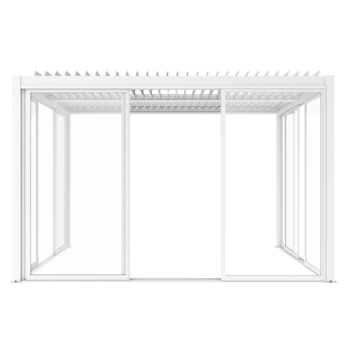 Mirpol Uși glisante LUXE S8 270x218cm până la 3 m albe [3]