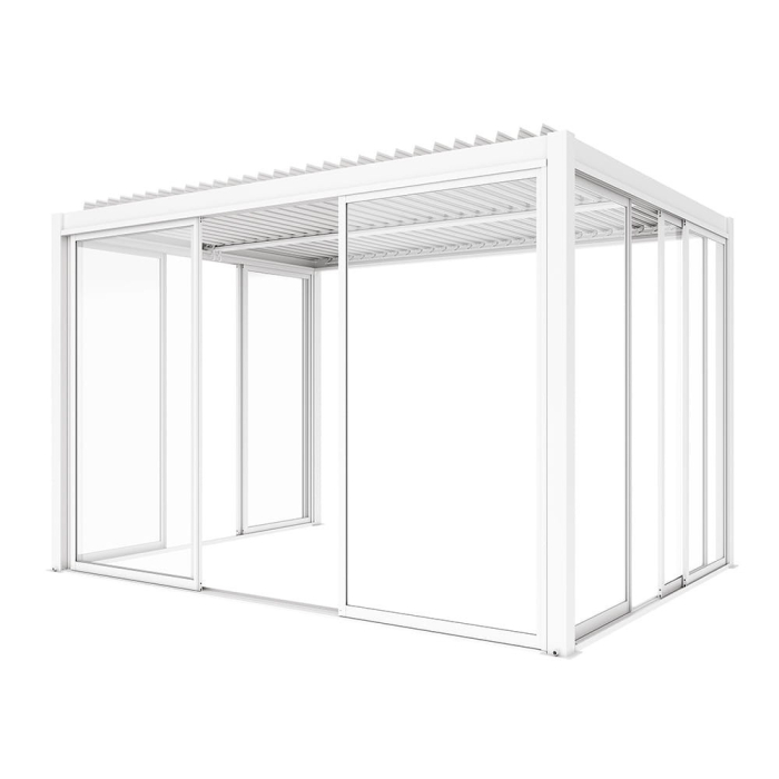 Mirpol Uși glisante LUXE S8 270x218cm până la 3 m albe [2]