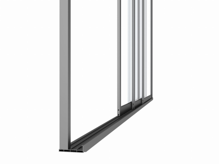 Mirpol Uși glisante LUXE S8 270x218cm până la 3 m antracit [10]